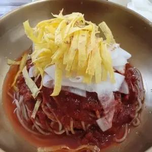 [100프로 순메밀면]메밀칼국수+비빔양념장