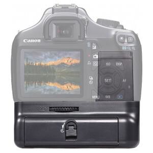 호환 수직 배터리 그립  캐논 EOS 1100D T3 T6/kiss X50/70 SLR 카메라  하프 프레스 기능 포함