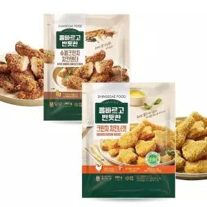 올반 치킨텐더 440g x 2봉+치킨너겟 500g x 2봉