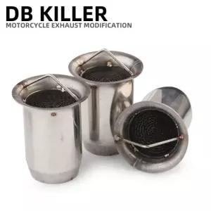 51mm/60mm 입구 오토바이 배기 머플러 DB 킬러 이동식 소음기 소음 사운드 레이스 TYPE07 60MM