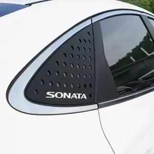 쏘나타 DN8 레터링 C필러 스포츠플레이트