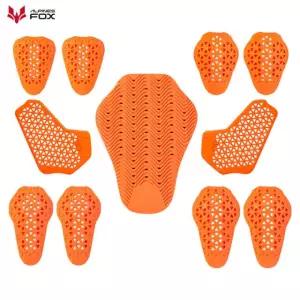 범용 내장 보호 장비 CE 인증 오토바이 자켓 삽입 등 보호대 모토크로스 어깨 팔꿈치 무릎 Hip Pads