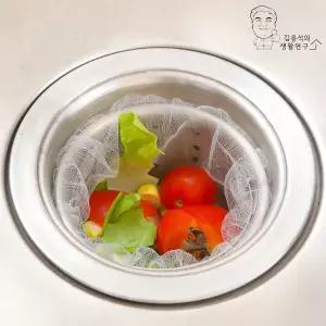 싱크대 음식물쓰레기 배수구 거름망 100매 A형