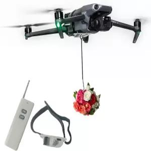 범용 드론 에어드롭 시스템 릴리스 장치 페이로드 클립 에어드롭퍼 물고기 미끼 전달 액세서리 DJI Mavic