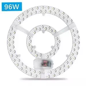 96W LED 천장 조명 교체 모듈 원형 6000K 색상 AC220V 팬