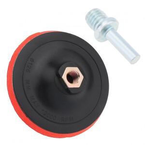 앵글 연마기 디스크 라이트 무게추 후크 루프 백킹 패드, M14 드릴 부착 샌드 125mm