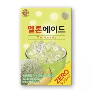 (무배) 송원 멜론에이드 제로슈가 20스틱에 음료에 에베이스 음료청 과일 카페재료 과즙 업소