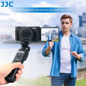 호환 JJC GP-VPT1 슈팅 그립카메라 원격 삼각대 소니 A7 IV III ZV1 A6400 RX100