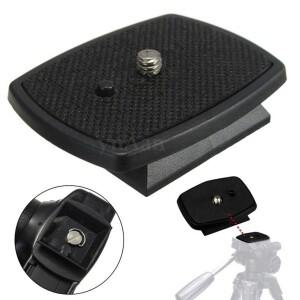 호환 VCT-D680RM R640 Velbon PH-249Q 팬 헤드용 퀵 릴리스 삼각대 모노포드 나사 어댑터 마운트