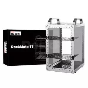DeskPi RackMate TT 랙마운트 네트워크 서버 오디오 및 비디오 장비용 미니 캐비닛