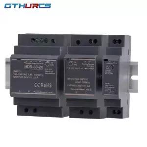 미니 AC/DC DIN 레일 전원 공급 스위치 HDR 단일 출력 12V 24V 산업 자동화 스위칭 15W 30W 60W 100W 150W