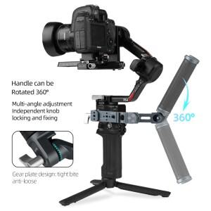호환 XILETU 조인트 슬링 핸들(DJI RSC2/RS3/RS3 Mini/RS3 PRO 핸드헬드 안정 장치 포함 NATO 클램프 콜드