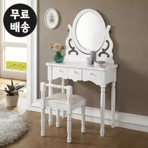 모네 엔틱 화장대 콘솔 학생 안방 입식 수납 서랍