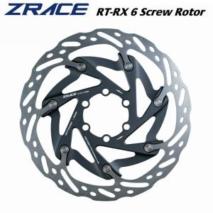ZRACE RT-RX 6 나사 디스크 로터, 초경량 강력한 방열 플로팅 160mm 도로 브레이크