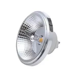 LED AR111 램프 조도 조절 가능 15W 220V 12V GU10 G53 베이스 대체 할로겐 다운라이트 ES111 전구 COB