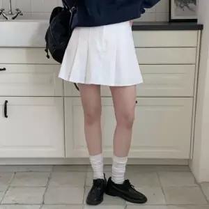 [옷자락]여성 데이트룩 맞주름 면혼방 플리츠 미니 스커트