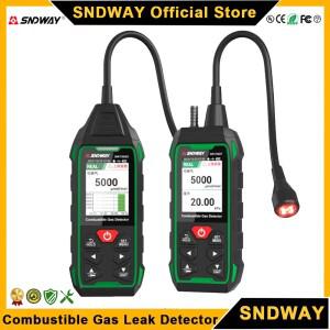 SNDWAY 가연성 가스 누출 감지기 경보, 천연 액화 석유 메탄 이소부탄, 10000 PPM umol, SW-733GS/GT