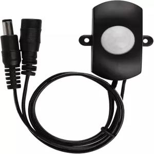 LED 스 라이트용 DC 커플러 케이블이 있는 슈퍼나이트 5V-24V 5A PIR 모션 활성화 센서 스위치