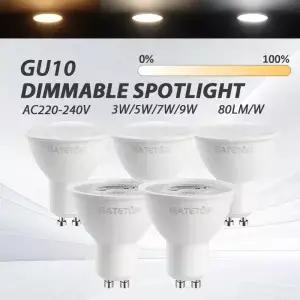 주방 레인지 후드용 따뜻한 흰색 LED 전구 조도 조절 가능 3W 5W 9W 50W 할로겐 교체 220v 120 38 도