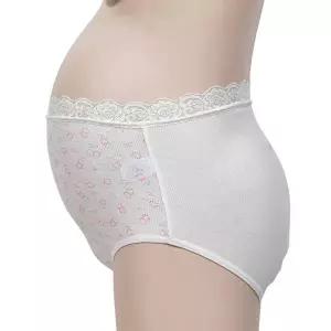 [하프클럽/셀럽하우스]순면 골지 복부를 따뜻하게 임부용팬티 빅사이즈속옷