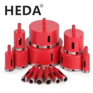 HEDA 1개 6-120mm 대리석 오프너 다이아몬드 코어 비트 홀쏘 드릴 화강암 벽돌 세라믹 콘크리트 드릴링용
