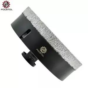 포크스톨 다이아몬드 드릴 코어 비트 직경 100-125mm 타일용 세라믹 대리석 화강암 M14 나사 홀쏘