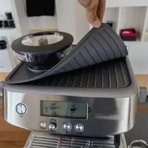 Breville 870/880/878/876 에스프레소 머신 용 실리콘 커피 매트 상단 미끄럼 방지 방진 수조 주방