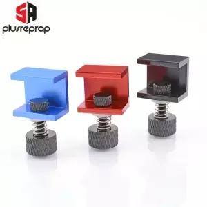 스프링 조절식 침대 클립 가열 클램프 Anycubic 메가 S Chiron CR10 Ender-3 빌드 플랫폼 유리 리테이너