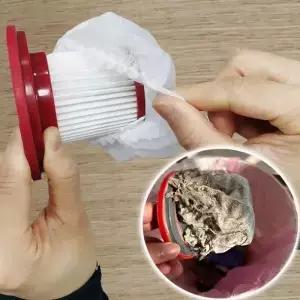 빨 수있는 부직포 커버 50pcs 일회용 진공 청소기 필터 휴대용 액세서리 용 보호