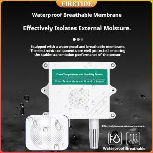 1PCS 벽걸이 형 프레온 누출 센서 IP65 0-1000ppm 냉매 가스 감지기 RS485 4-20mA 출력 고정밀 HVAC 경보