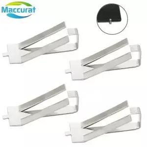 5/10pcs 스테인레스 스틸 유리 가열 침대 클립 클램프 3D 프린터 부품 Ultimaker Ender3 빌드 플랫폼