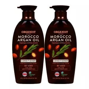 오가니스트 아르간오일 윤기영양 컨디셔너(비건) 500ml x 2개