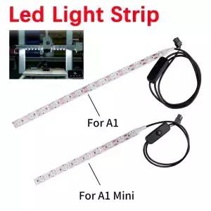 Bambu Lab A1/A1mini Ra95 채우기 빛 24V 백색광 Bambulab 3D 프린터 액세서리 용 슈퍼 브라이트 Led