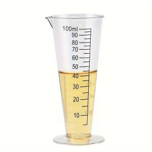 100ml 식품 등급 플라스틱 계량컵 - BPA 프리 주방 및 레스토랑 사용에 적합