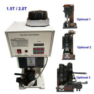 전기 단자 압착기 1.5T 2.0T 저소음 수직 수평 단일 그레인 금형 옵션 220V 110V