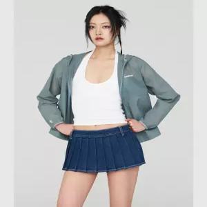 엄브로 라이트브리즈 쿨링 우먼스 경량후드자켓 스카이블루(UQ222CJK66) 511044