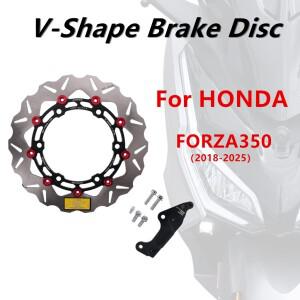 혼다 호환 Forza 350 NSS350 플로팅 브레이크 디스크 300mm 바이크 오토바이 로터 알루미늄 합금 수정 액세