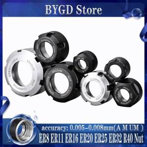 BYGD ER8 ER11 ER20 A M UM 너트 콜렛 척 SK40 BT40 HSK 공구 홀더 브래킷 연장봉