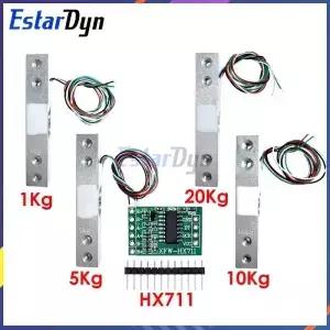 Estardyn AD 모듈 무게추 센서 전자 체중계 알루미늄 합금 계량 압력 1kg HX711