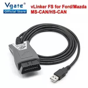 Vgate vLinker FS ELM327 포드 FORScan HS/MS-CAN 327 OBD 2 자동차 진단 스캐너 인터페이스 도구 OBDII