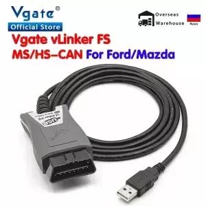 Vgate vLinker FS ELM327 Ford FORScan HS MS CAN 327 OBD 2 자동차 진단 스캐너 인터페이스 도구 마쓰다용