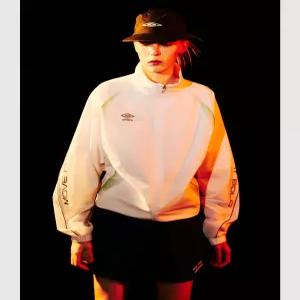 엄브로 COOLING 슬로우킥 냉감 스탠넥 바람막이 자켓 화이트 UR221SJK51 6320415