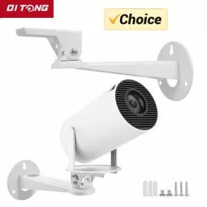 호환DITONG 프로젝터 천장 벽 마운트 브래킷 HY300 pro new HY320MiNi 1/4 나사 DV 카메라 홀더 스탠드 액세서리