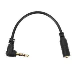 TRS to TRRS 변환기 케이블 이어폰 어댑터 3.5mm 헤드폰 커넥터 라인