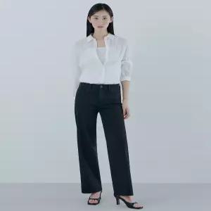 게스 OQ1DE135 여성 청바지 데님 [ON] 1color 세미 와이드 BLK 6270649