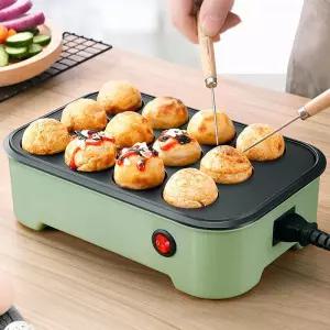 가정용 타코야끼 문어빵 전기팬 틀 간식메이커 타코야키팬 구이 원형