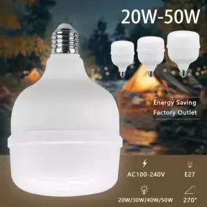 1-5pcs 5000lm 50W 슈퍼 밝은 LED 전구 AC 110V 220V E27 램프 Lampada 라이트 Bombilla 조명 홈 거실용
