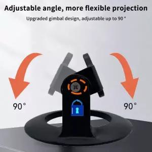 호환Desktop Projector Holder Stand Adjustable Mount Bracket For XGIMI Halo H6 Xiaomi HY300 Home Studio
