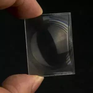 호환맞춤형 프로젝터 프레넬 렌즈 DIY 수리 부품 플라스틱 투명 스레드 초점 거리 160mm