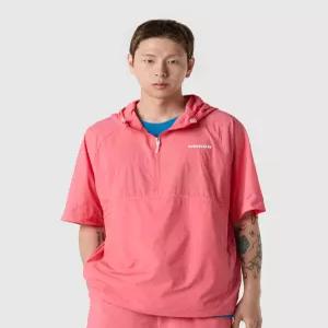 엄브로 라이트브리즈 쿨링 반팔 후드 아노락 핑크(UQ223CWT66) 5110453